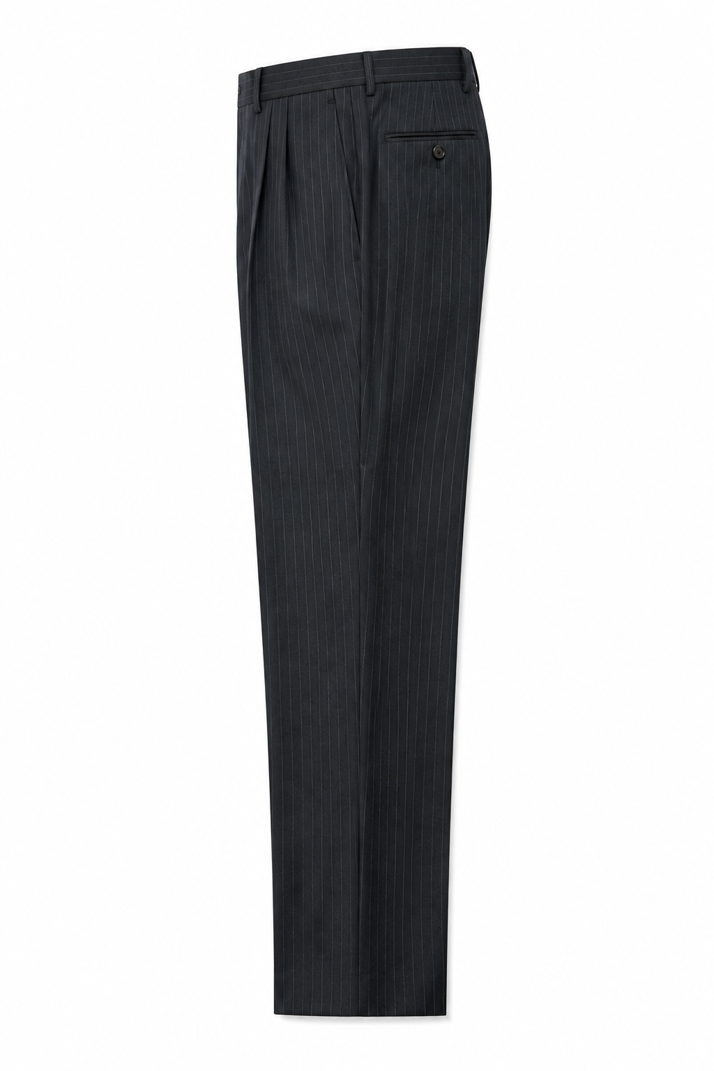 00's Gieves & Hawkes Grey Pinstripe Suit Size 42