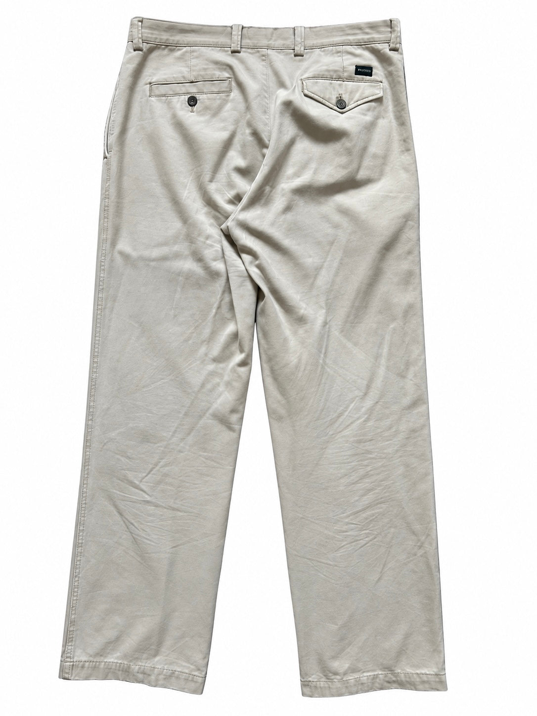 90's Dockers Double Pleated Beige Chinos - 36"
