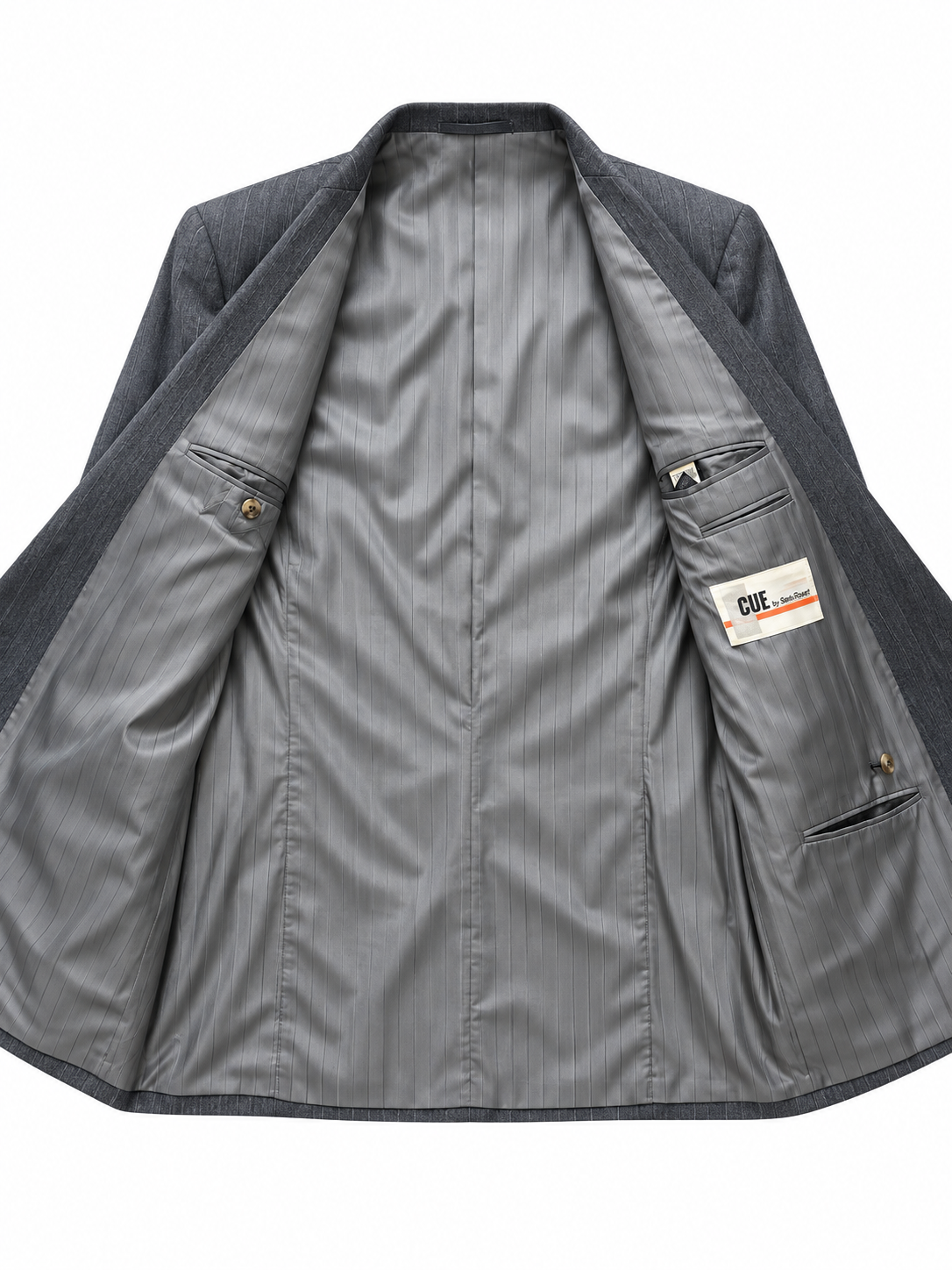 80's Austin Reed Double Breasted Suit 36R