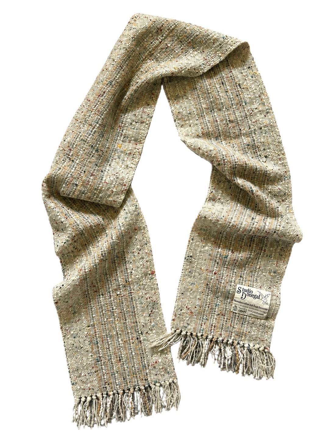 Handwoven Donegal Scarf.