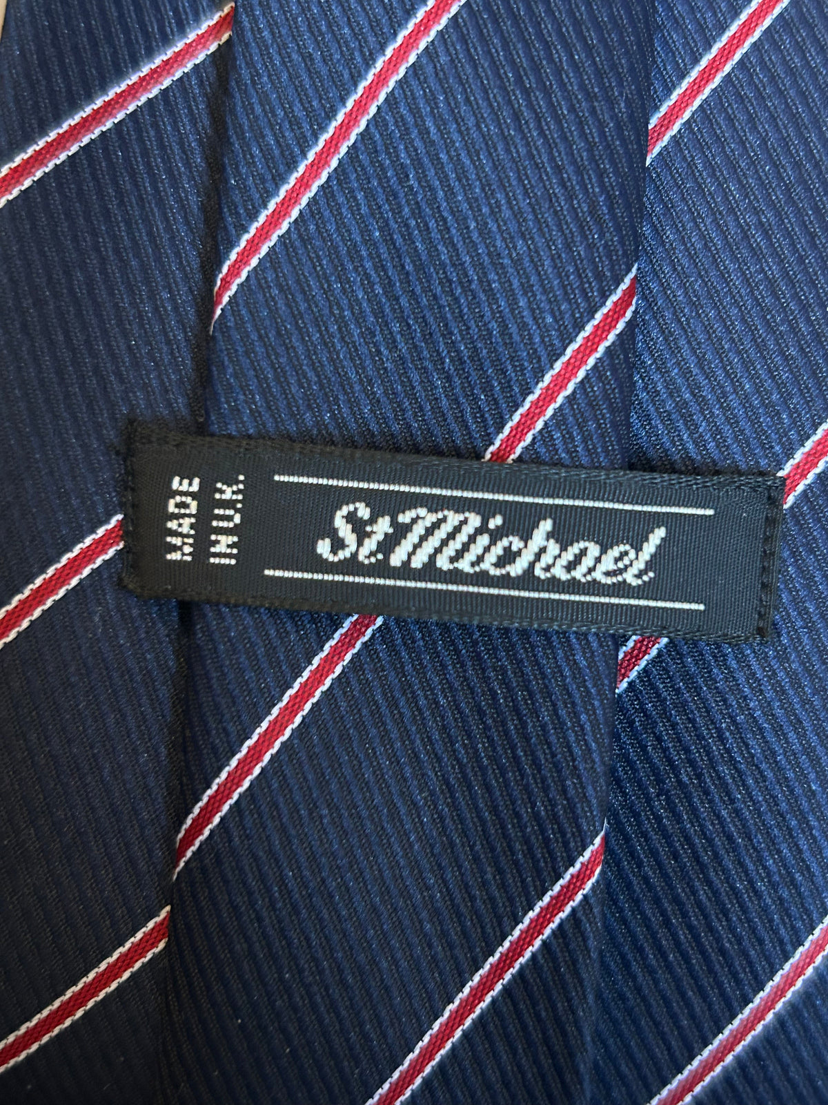 60's St Michael's Club Stripe Tie.