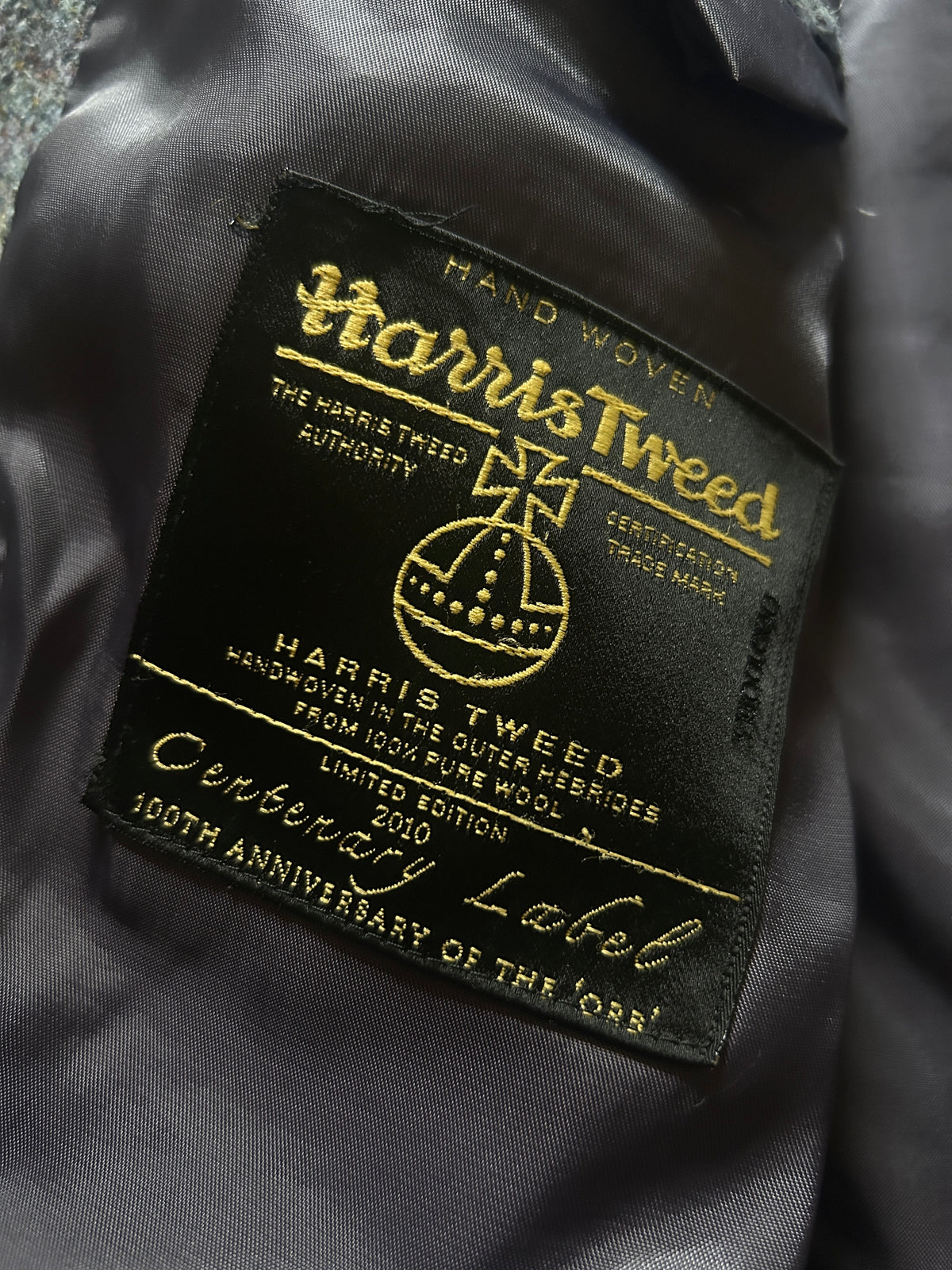 Vtg. Harris Tweed Jacket - 38"